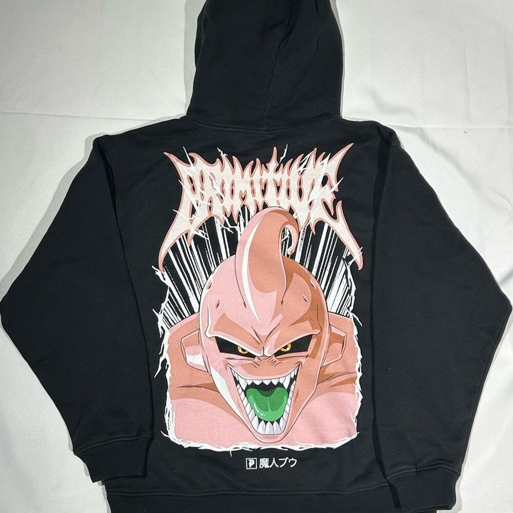 Primitive x Dragon Ball Z Super Buu Boxy Hoodie 100% Cotton NWT